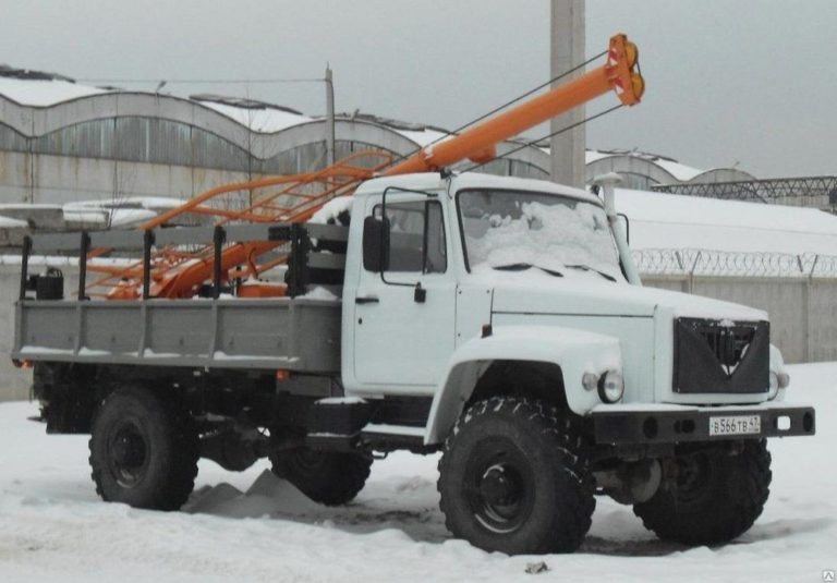 ЯМОБУР НА БАЗЕ «ГАЗ 3308»